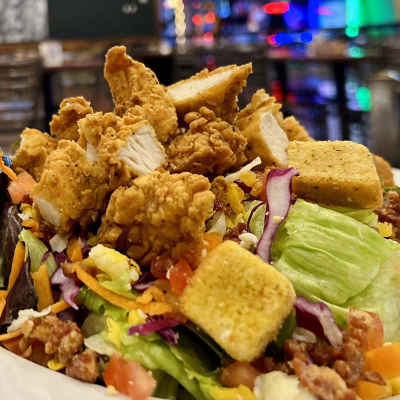 Crispy chicken salad